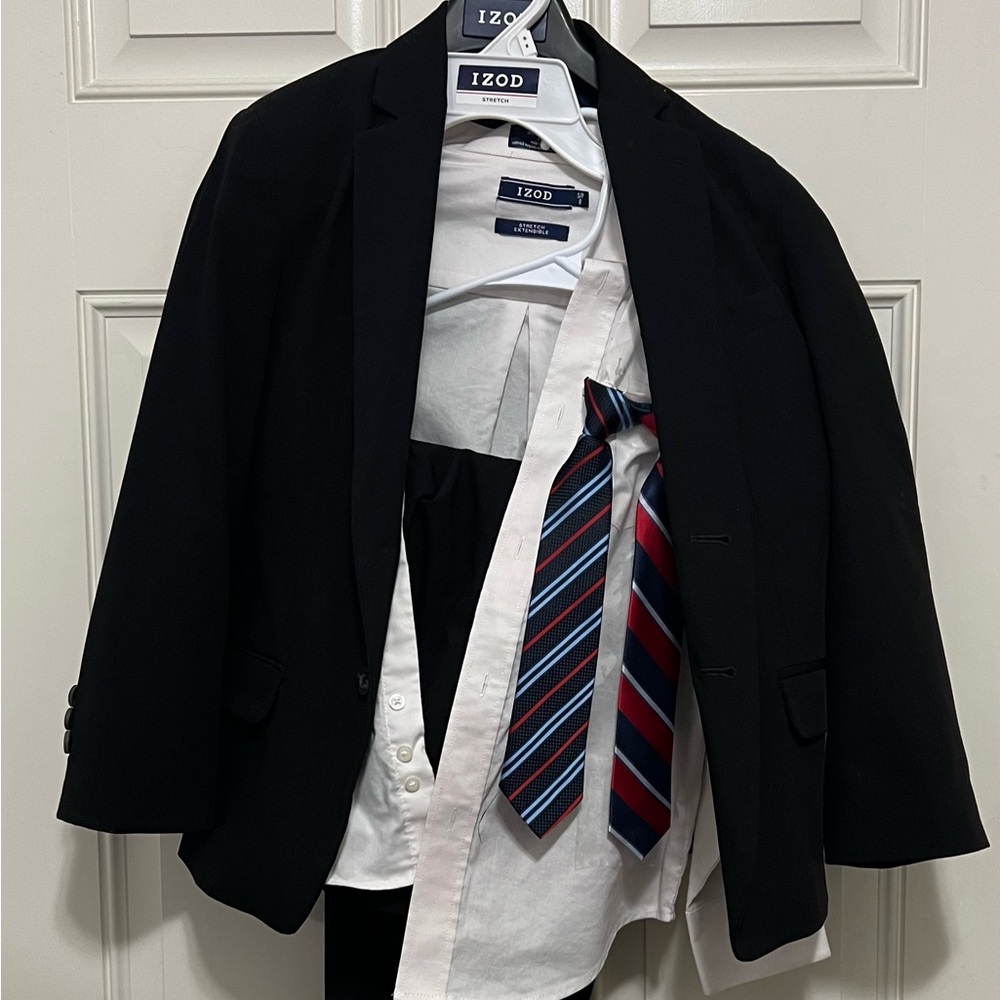 Izod Black Sport Coats Matching Sets Classic Blazers